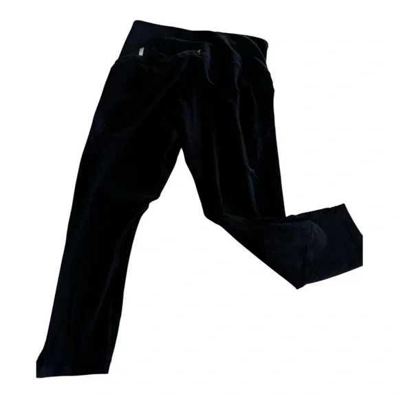 NWT Zella Ladies Black Cropped Legging XL - Picture 2 of 2